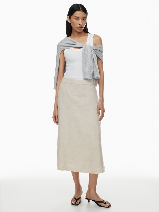 Aritzia Dresses & Skirts - Babaton - Merit Linen Skirt